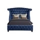preview thumbnail 14 of 78, Sophia Crystal Tufted 4PC/5PC Bedroom Set Made with Wood