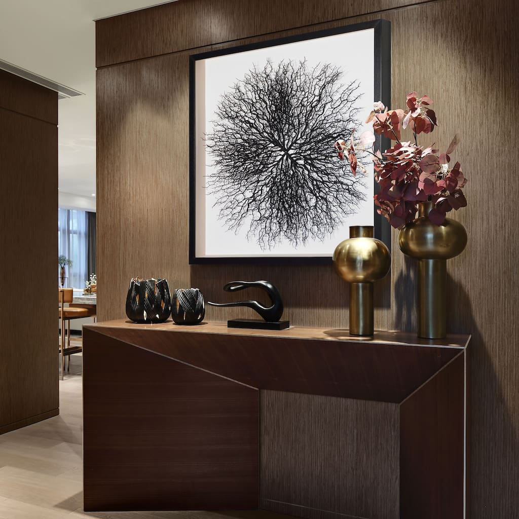 HUJI Tree Roots Shadow Box Wall Decor