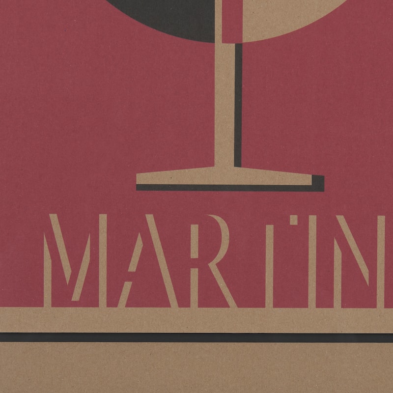 Martini Framed Art Print