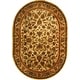 preview thumbnail 65 of 94, SAFAVIEH Handmade Antiquity Manerva Traditional Oriental Wool Rug 4'6" x 6'6" Oval - Gold