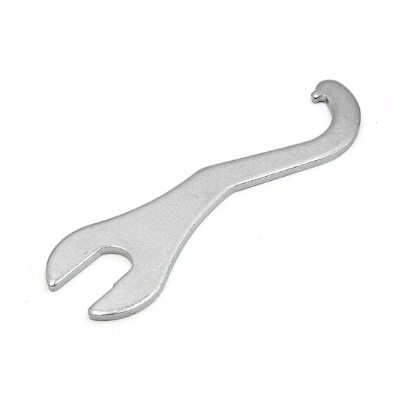 Silver Tone Bike Bottom Bracket Locking Ring Wrench Spanner Repairing Tool