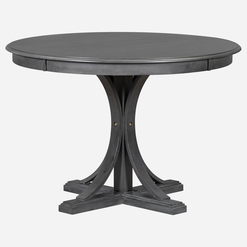5-Piece Retro Round Dining Table Set