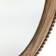 preview thumbnail 8 of 12, Cameo Wood Framed 32-Inch Oval Wall Mirror, Bathroom Wall Mirror - 31.89" H x 24" W x 1.26" D