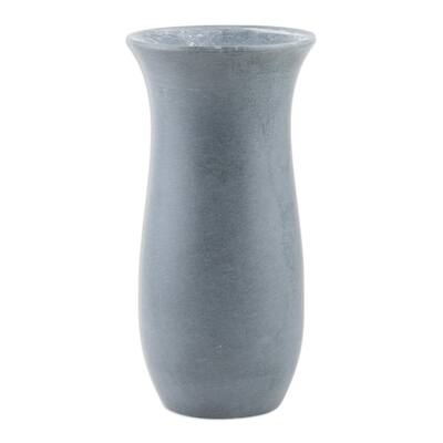 Novica Handmade Grey Fantasy Soapstone Decanter