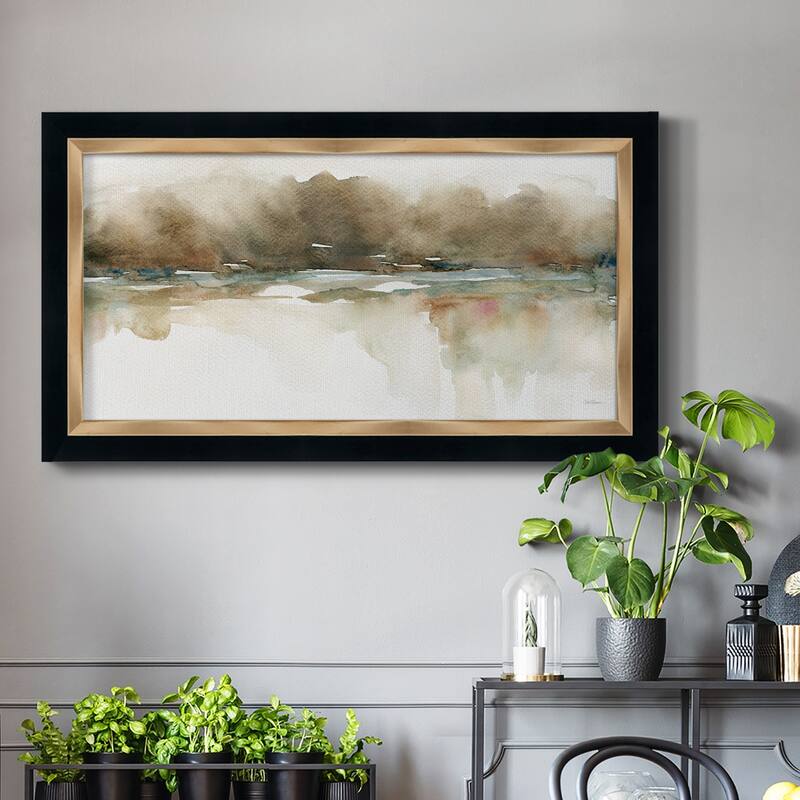 Softer Reflections Premium Framed Canvas- Ready to Hang