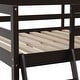 preview thumbnail 8 of 60, Traditional Wood Slat Loft Bed with Integrated Desk & Ladder