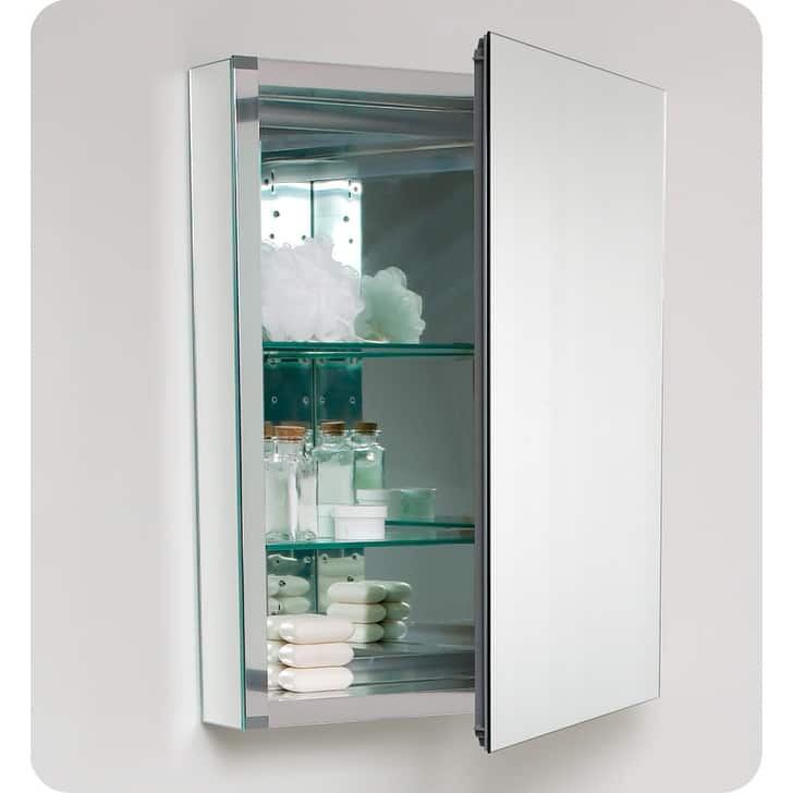Fresca Nano 23-3/8" Wall Mounted / Floating MDF Vanity With