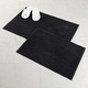 preview thumbnail 6 of 6, Superior Brou Geometric Diamond Washable Bath Rug, Set of 2