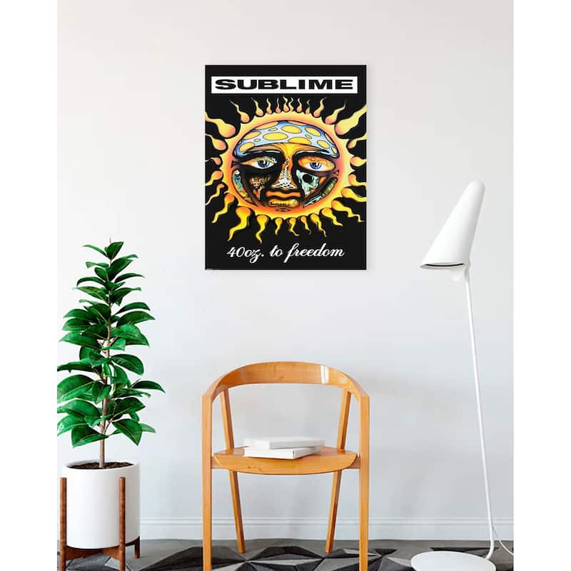 Sublime - 40 Oz to Freedom Art Poster - 24 x 36 Inch