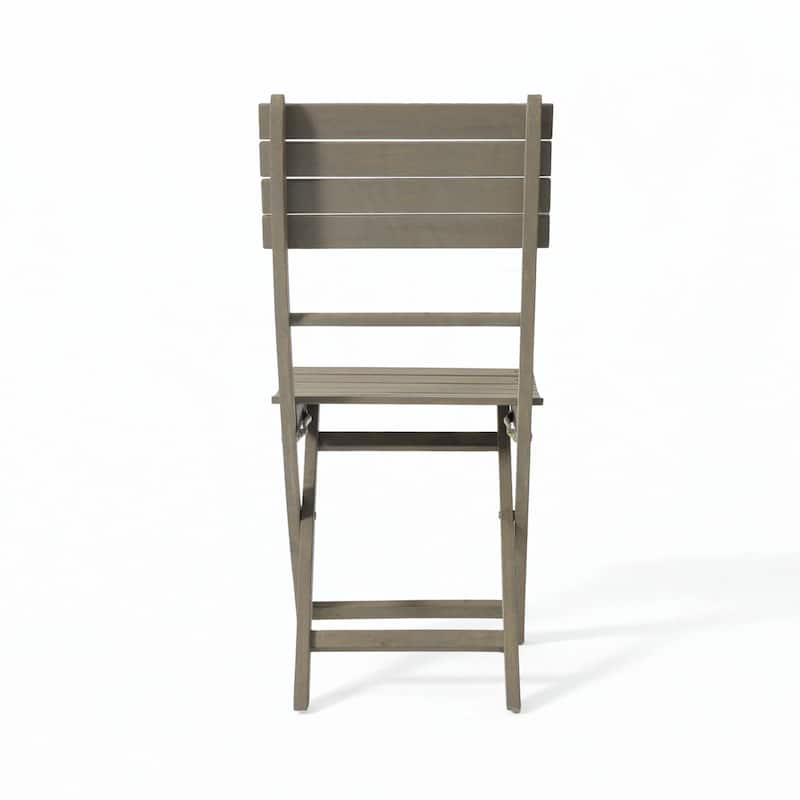 Outdoor FOLDABLE DINING SET, GREY