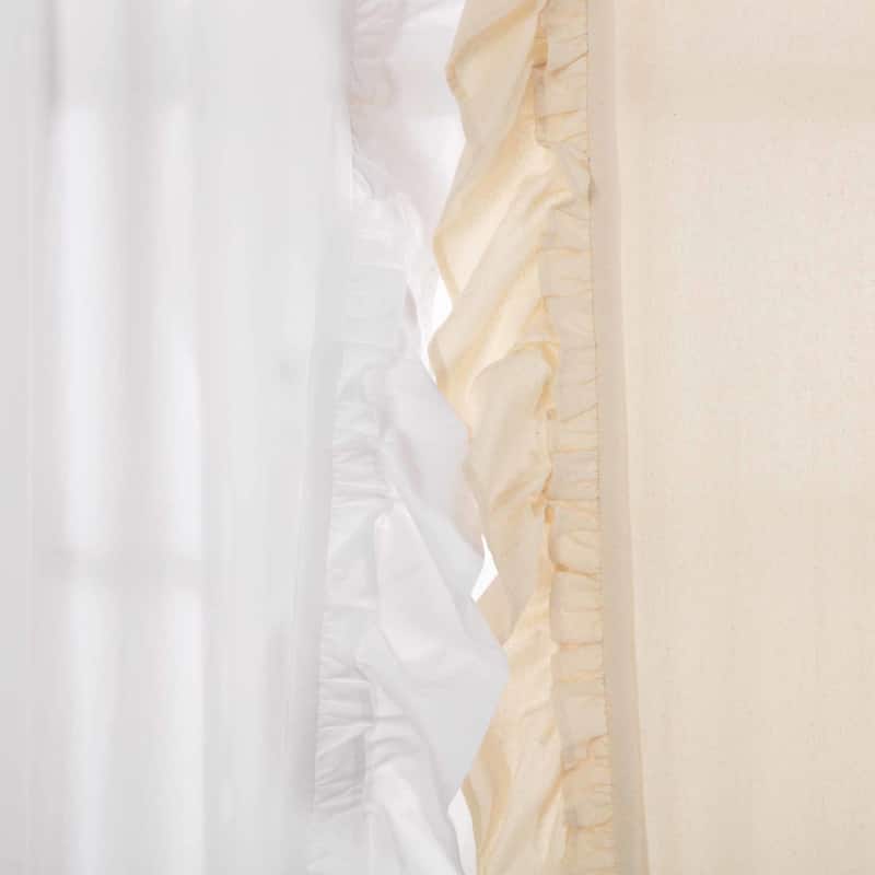 Muslin Ruffled Tier Set