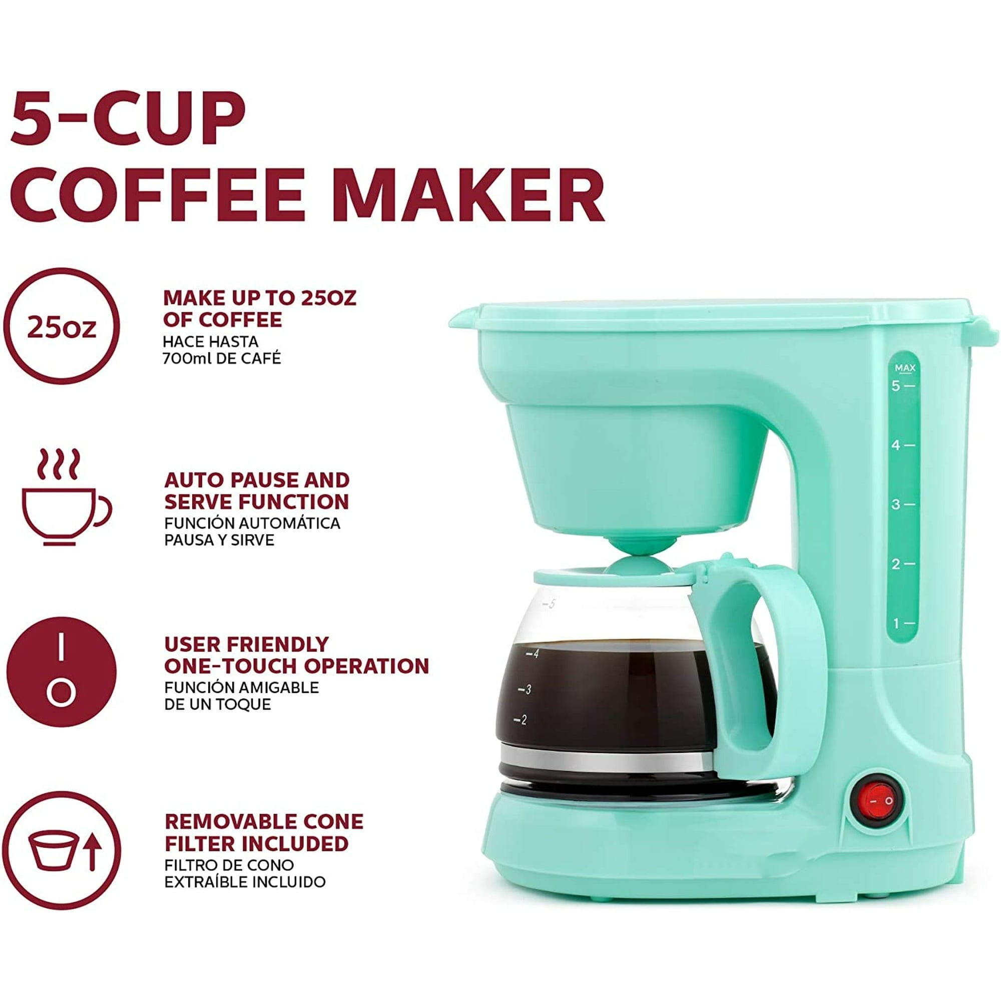 5 cup coffee sales filter