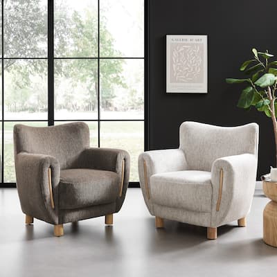 NPD Furniture Bellamy Fabric Accent Arm Chair