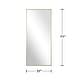 preview thumbnail 46 of 99, Modern Framed Full Length Mirror