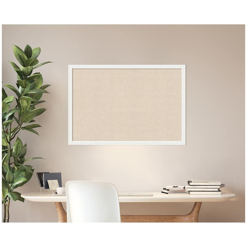 Kate and Laurel Pinboard Neutral Linen