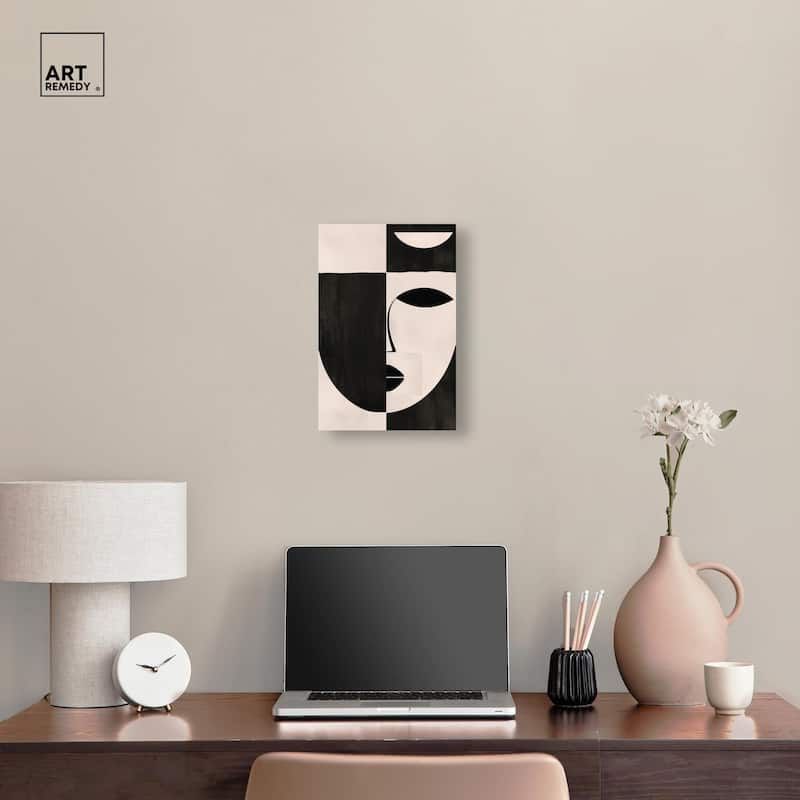 Divided Self II Canvas by Art Remedy, Gallery Wrapped