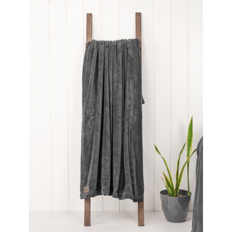 American Soft Linen Bedding Fleece Blanket
