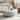 43.31''Fiberglass Elliptical Coffee Table for Living Room Vintage Table, Matte Rocks Table front of the Sofa