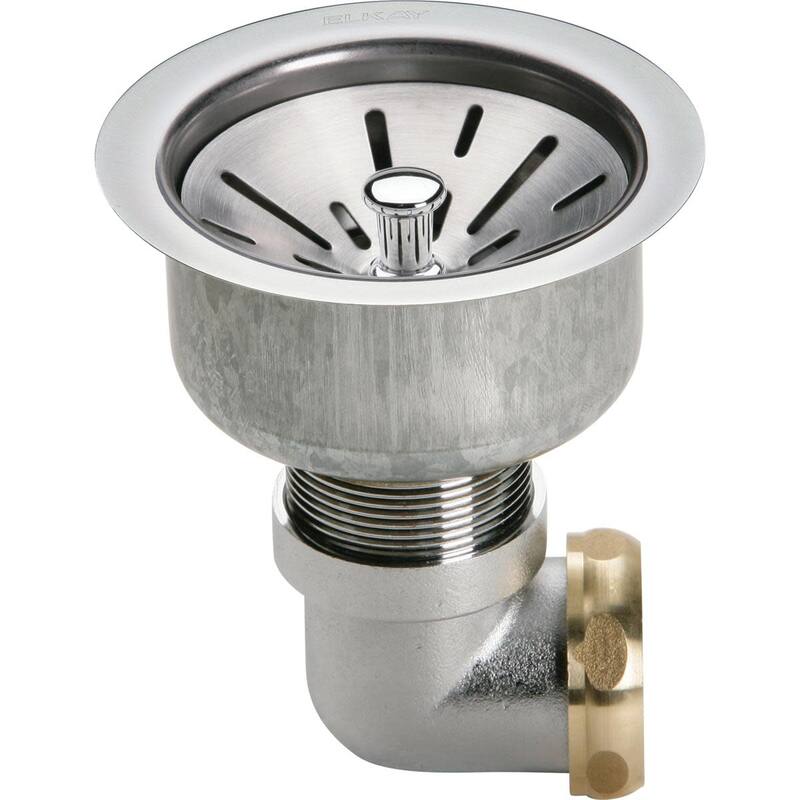 Elkay 4 1/2" Basket Strainer - Stainless Steel - Stainless Steel
