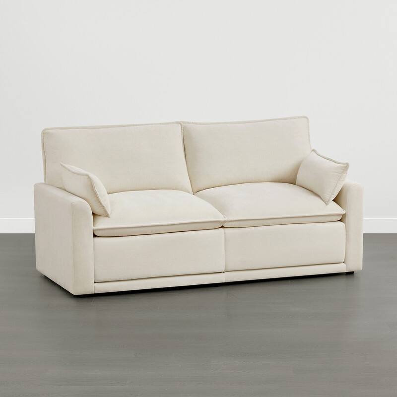 Spruce & Spring Modular Couch Oversized Sectional Sofa for Living Room