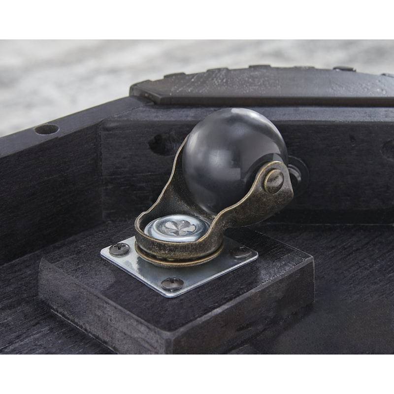 Signature Design by Ashley Carlibrie Dark Brown Lift-Top Coffee Table - 48" W x 26" D x 17" H