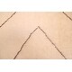 preview thumbnail 6 of 7, ECARPETGALLERY Hand-knotted Pak Finest Marrakesh Cream Wool Rug - 6'10 x 9'10