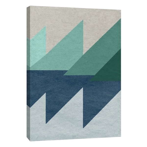 PTM Images 9-108411 PTM Canvas Collection 10" x 8" - "Linen Geometrics D" Giclee Patterns and Designs Art Print on Canvas