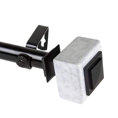 Sven 1 Inch Single Curtain Rod - Elegant Steel Drapery Rod - Home Imports Emporium - 240