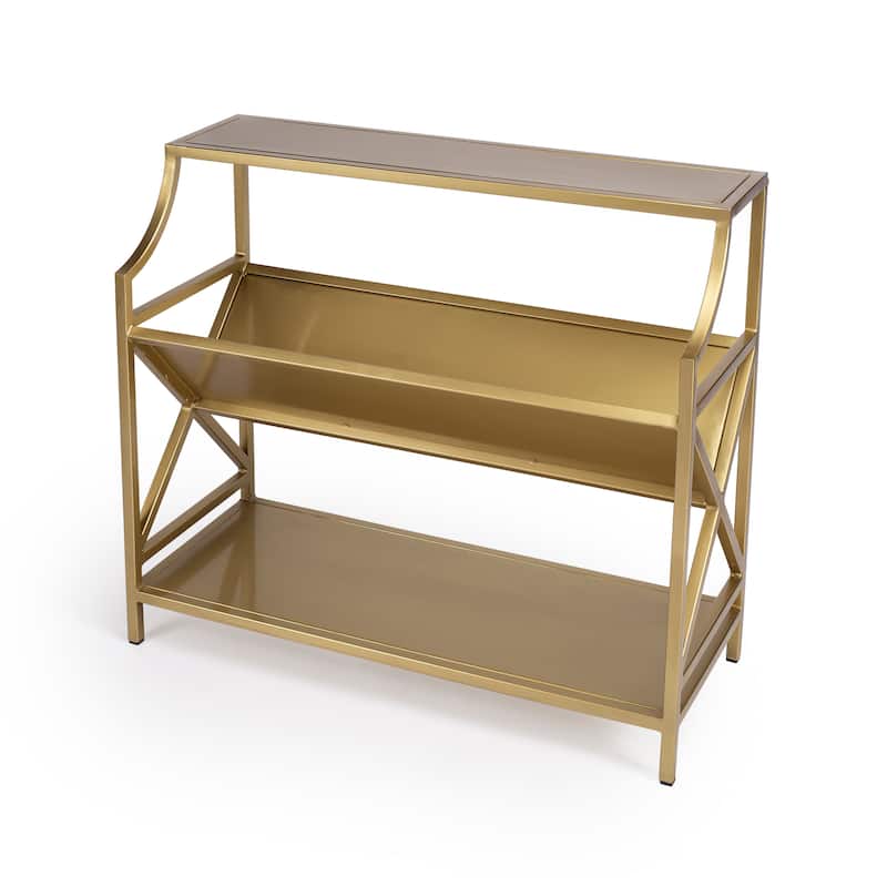Keats Library Bookcase - Gold