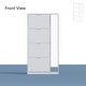 preview thumbnail 16 of 17, White Shoe Cabinet with Full-Length Mirror Stylish Vertical Storage