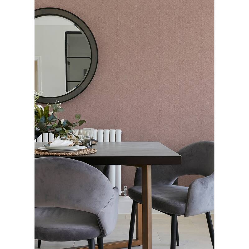 A-Street Prints Ashbee Rose Tweed Wallpaper