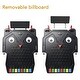 preview thumbnail 5 of 7, WinSpin Pinball Machine Tabletop Floor Stand Game Board Carnival Indoor Outdoor - Black - One-size