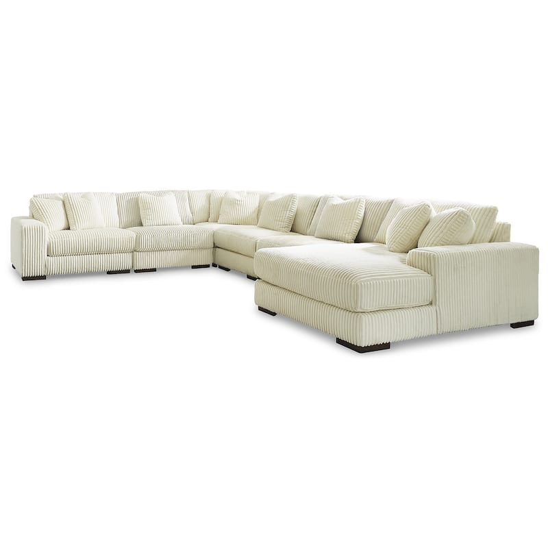 Signature Design by Ashley Lindyn 6-Piece Sectional with Chaise