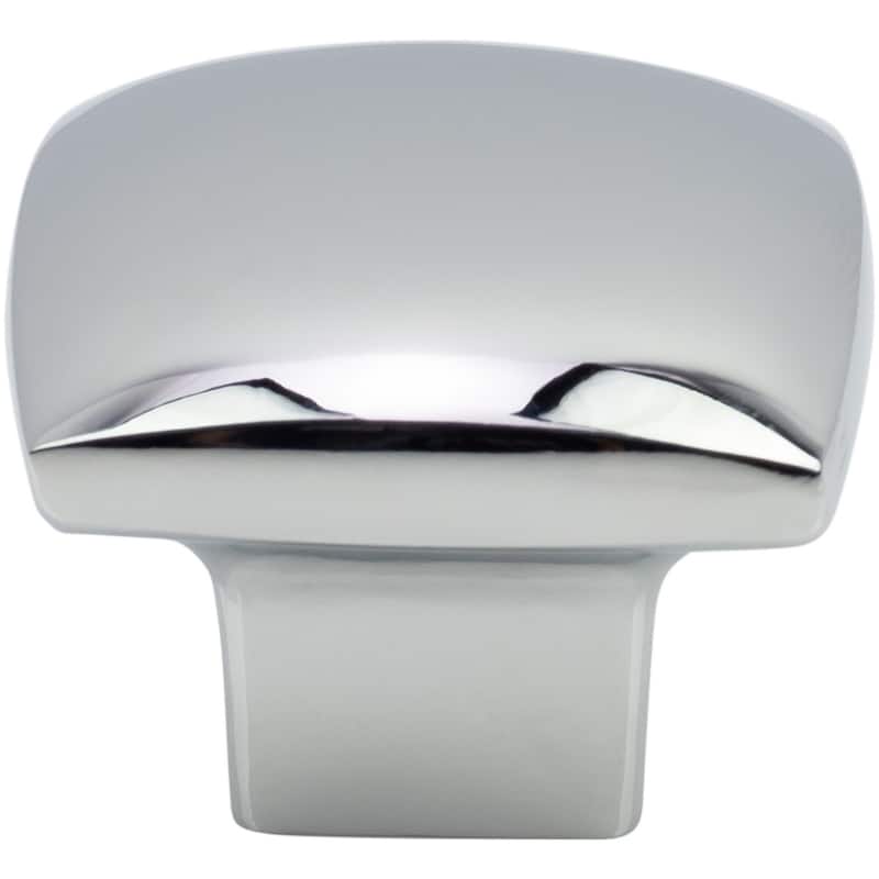 DesignPerfect DPA-S83K Contemporary 1-3/16" Thick Chunky Soft Square - Polished Chrome