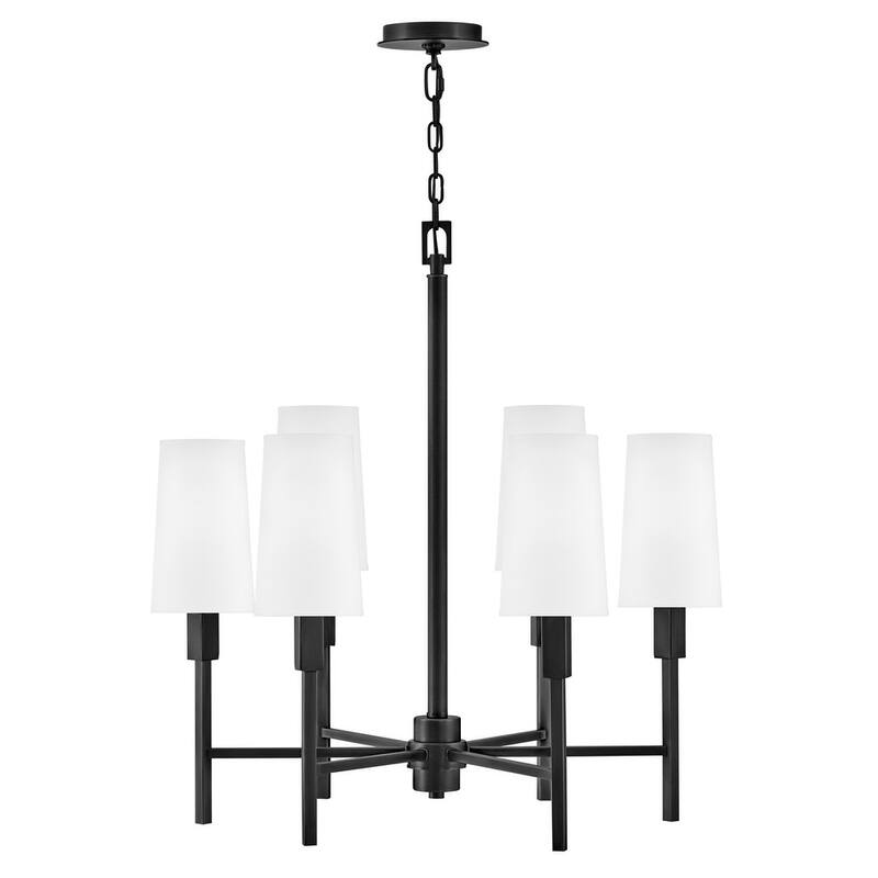 Hinkley Lighting 46455 Fenwick 6 Light 28" Wide Chandelier