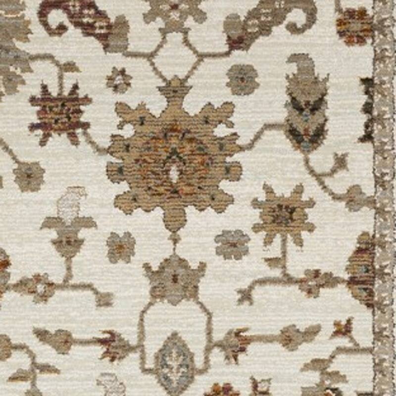 HomeRoots Oriental Traditional Rectangle Area Rug