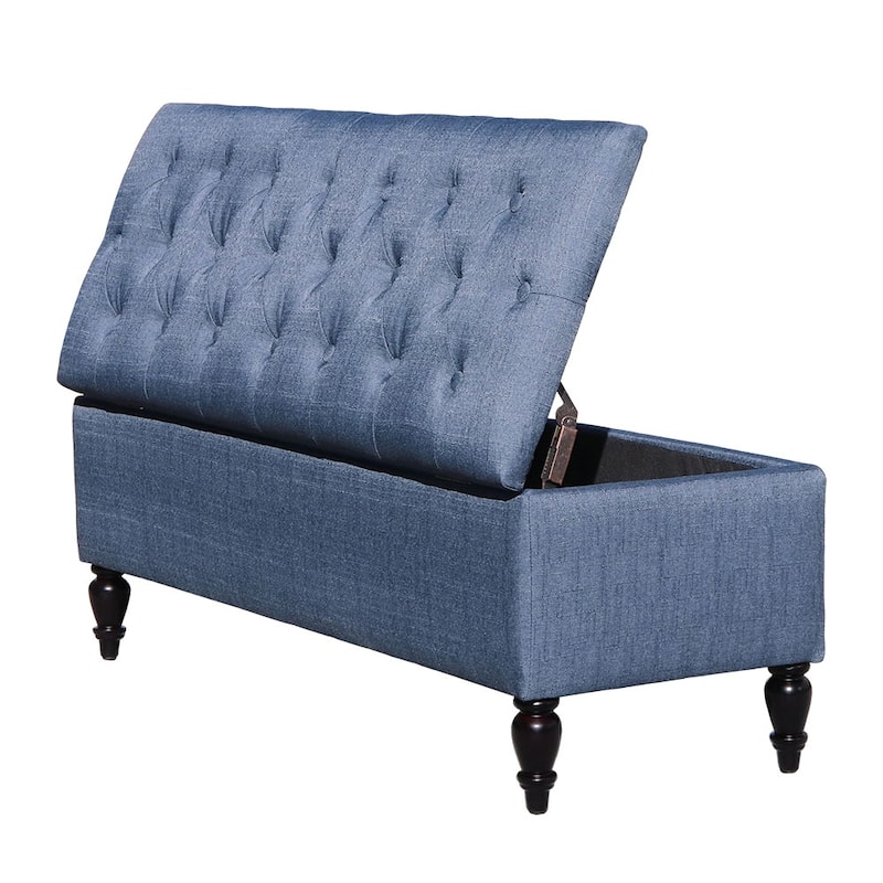 Maypex 45 in. Upholstered Storage Bench