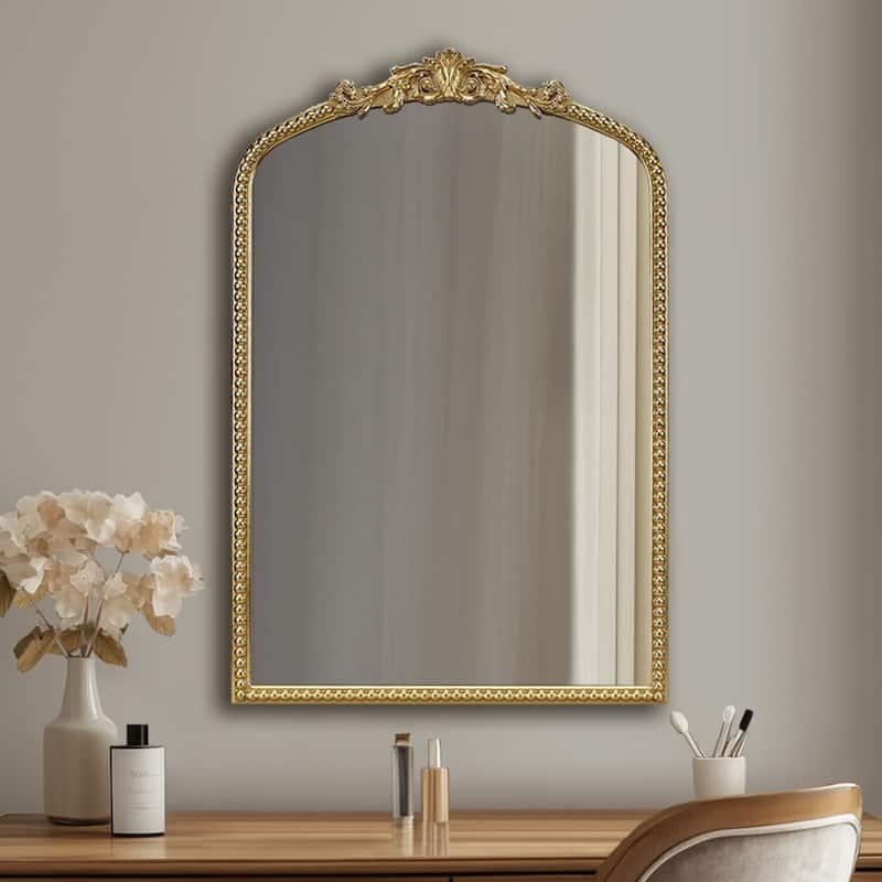 Madison Park Lilbeth Beaded Arch Wall Decor Mirror - N/A