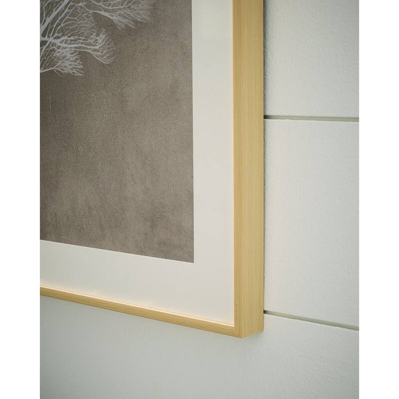 Signature Design by Ashley Hendridge Beige/White Wall Art (Set of 3)