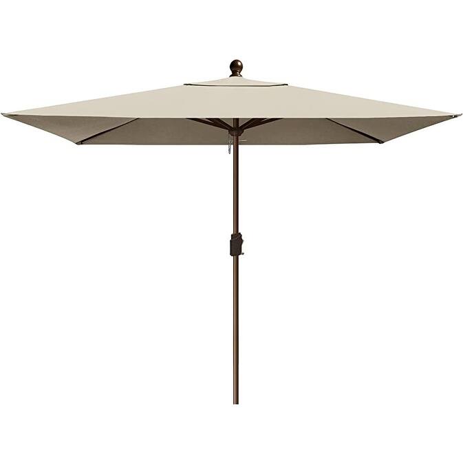 Tradesparker Multicolor Sunbrella 9ft/10x6.5ft Patio Market Outdoor Table Umbrella