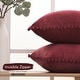 preview thumbnail 60 of 89, Deconovo Velvet Pom-poms Throw Pillow Covers 2 PCS(Cover Only)