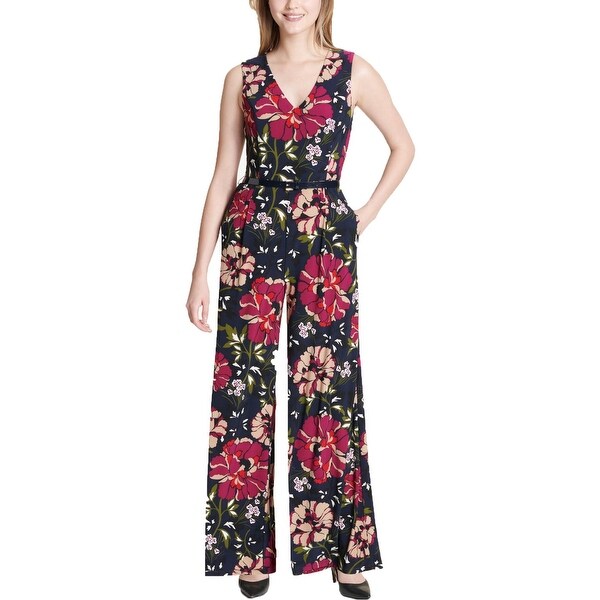 floral pant jumpsuit