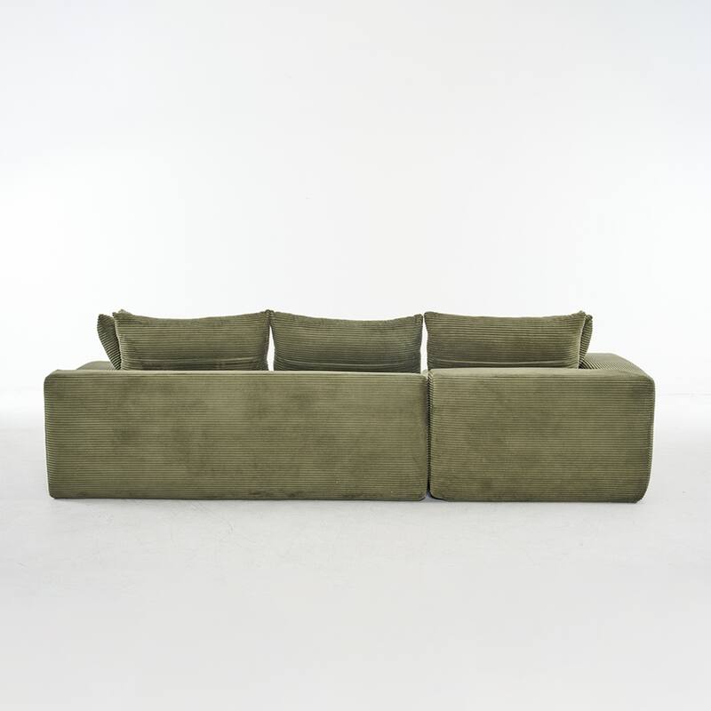 extra large deep modular sofa, cloud sofa 4-person sofa