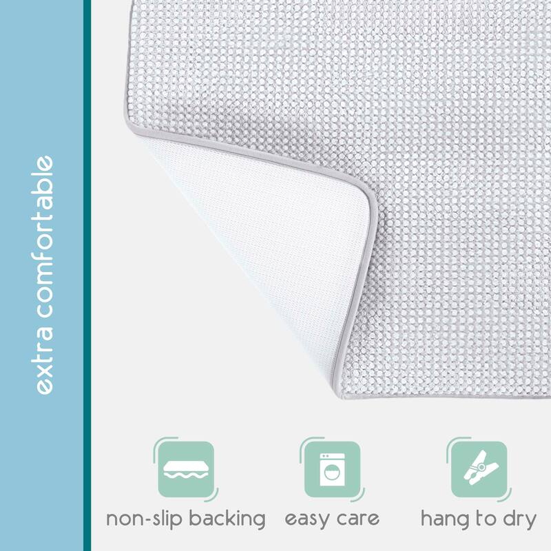 Vellux Bliss Memory Foam Bath Rug