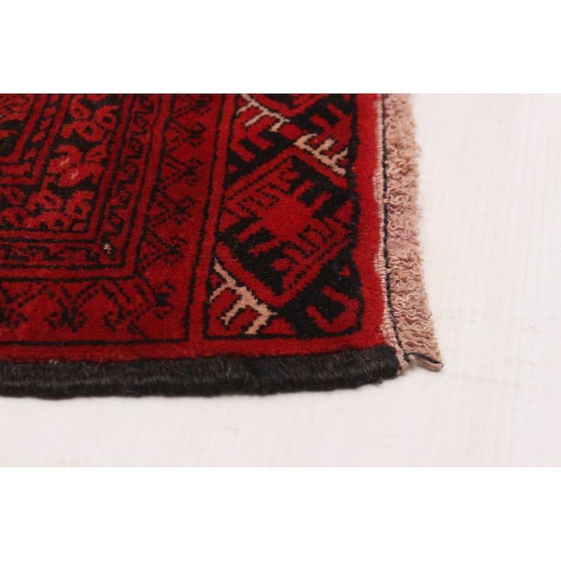 Teimani Red Rug 6'6" x 9'6" - 6'6 x 9'6