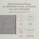 preview thumbnail 85 of 91, over&back Hand-Blocked 100% Cotton Placemats - Machine Washable - Set of 4