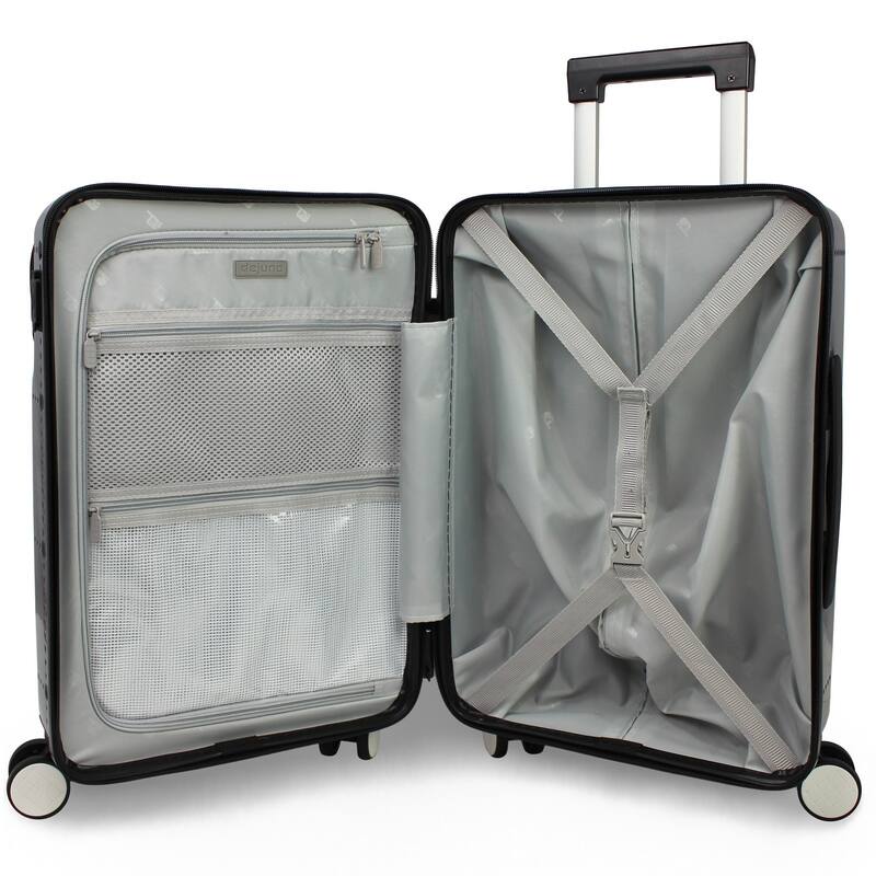 Smart Lightweight Carry-On Luggage with USB-A & USB-C Ports