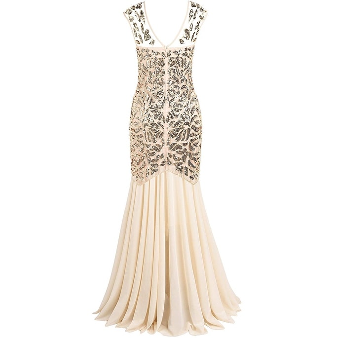 flapper formal dress