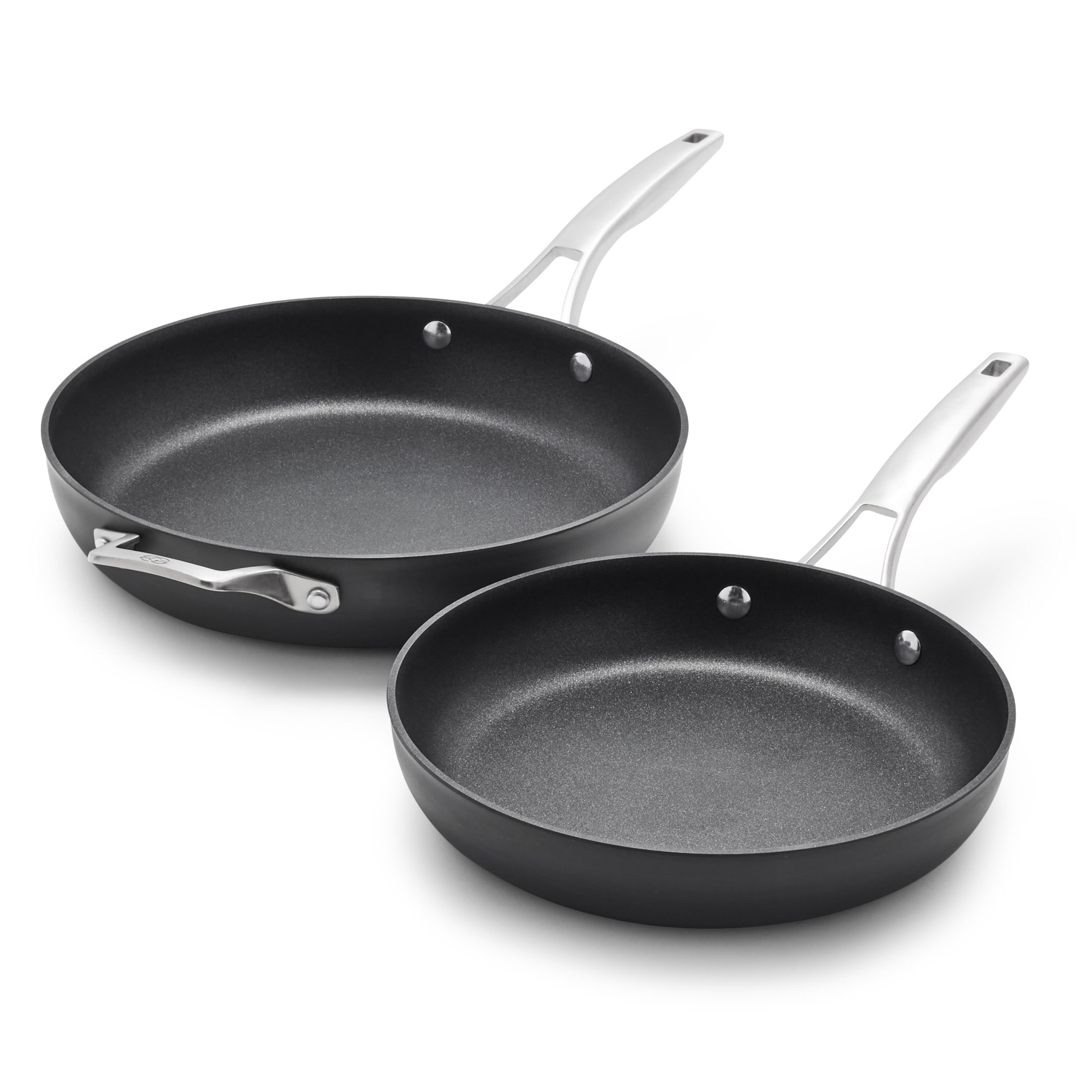 Calphalon Premier Hard-Anodized Nonstick 10-Inch and 12-Inch Fry Pan Set