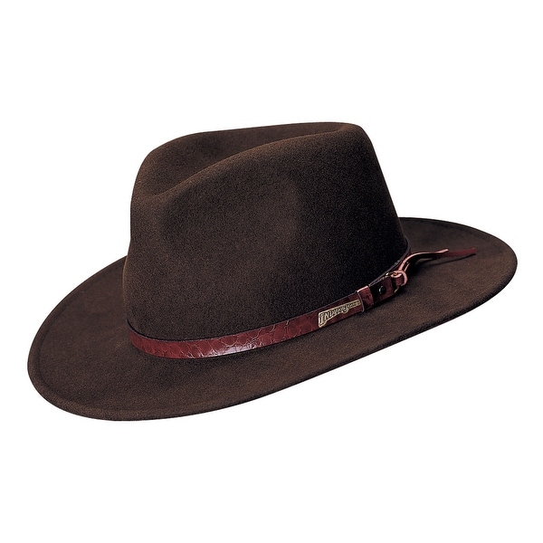 Dorfman Pacific Indiana Jones Outback Wool Hat